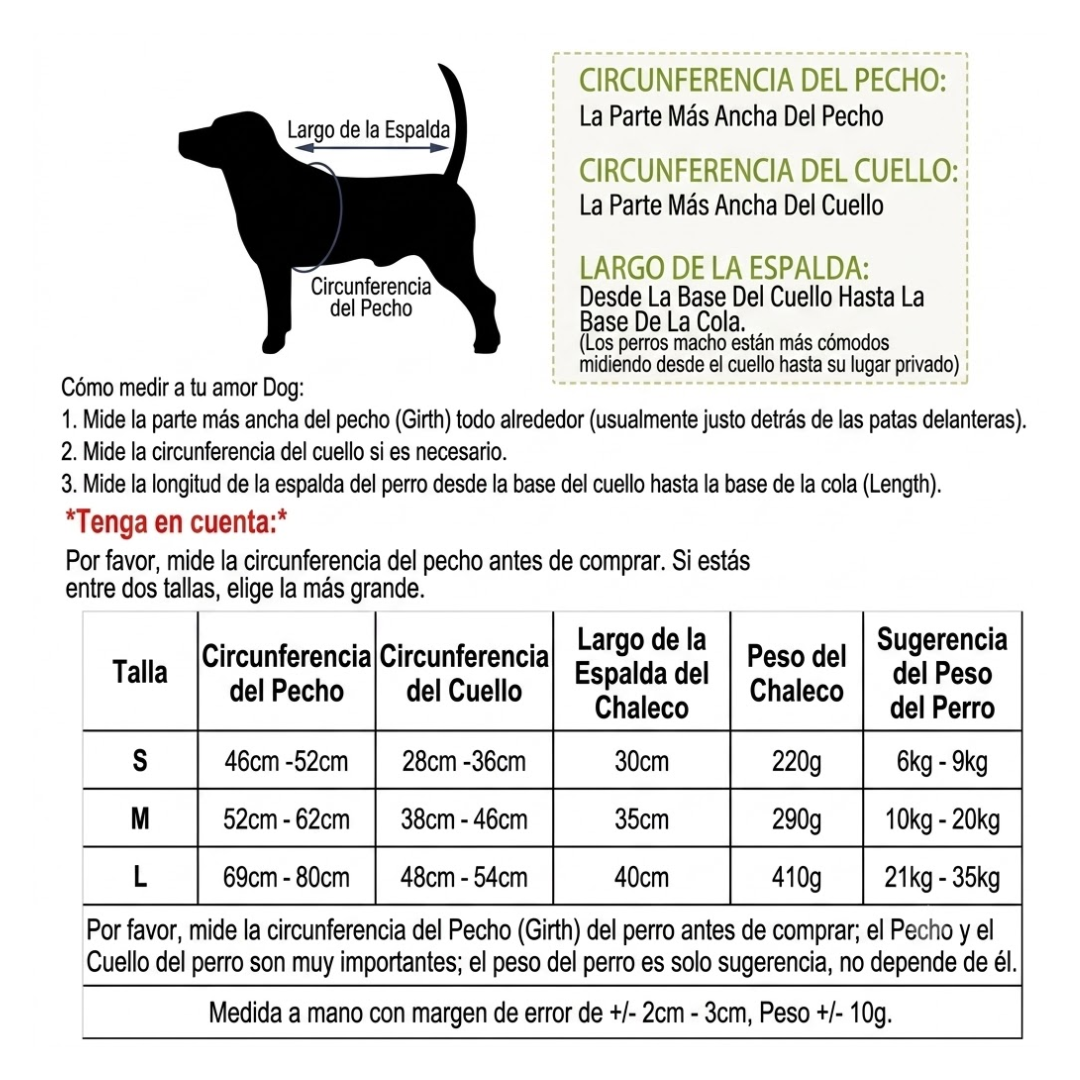 Chaleco Tiburón para Perros