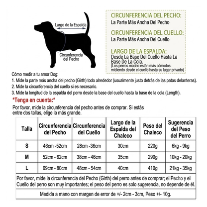 Chaleco Tiburón para Perros